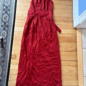 Banana Republic Linen Maxi Dress